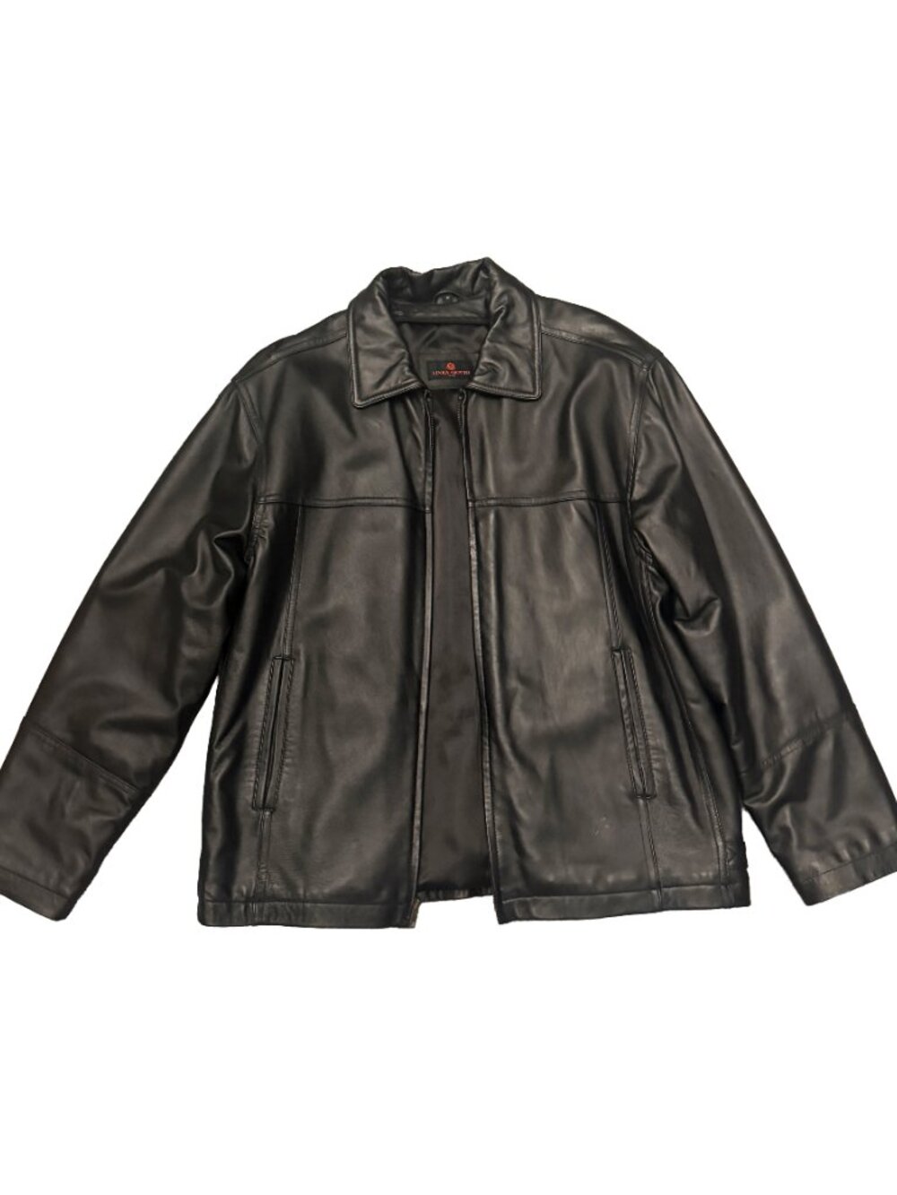 Linea Giotto Black Leather Jacket